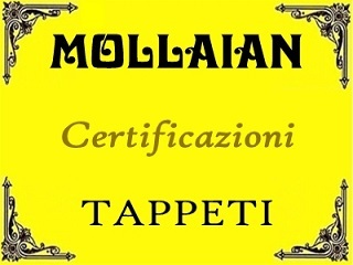 certificazioni tappeti online Mollaian